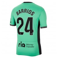 Atletico Madrid Pablo Barrios #24 Tredjedrakt 2023-24 Kortermet